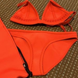 Triangl bikini and bag